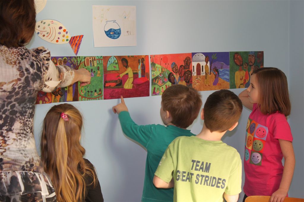 Children at The First Mennonite Church